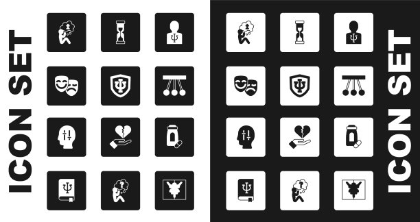 集心理学psi喜剧和悲剧面具的人图片下载