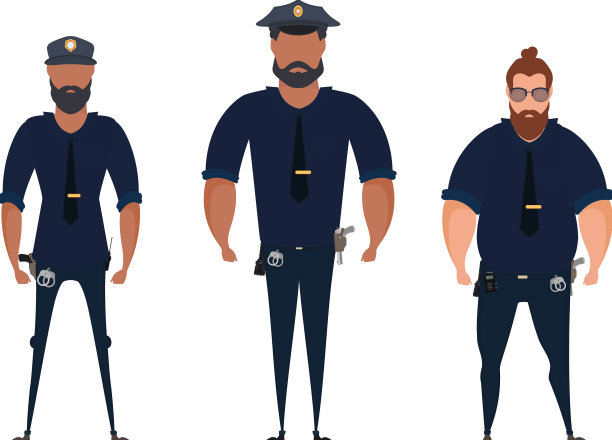 穿制服的警察图片下载