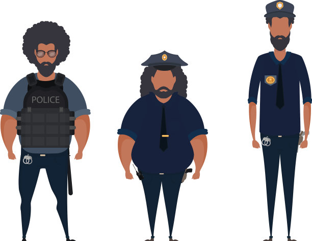 穿制服的警察图片下载