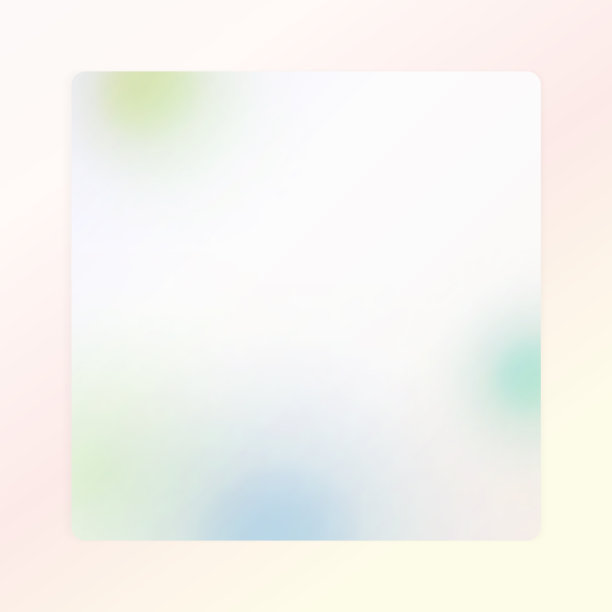 现代背景与玻璃形态矢量效果。透明玻璃卡片设计。Glassmorphism潮流风格。抽象横幅与彩色，白色的圆圈与模糊和阴影。矢量图图片下载