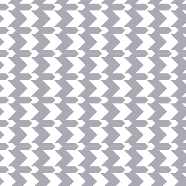 几何黑色和白色无缝图案与派德普尔装饰。单色图形重复设计。现代极简风格的方形背景。向量方格图案的织物，纺织品图片下载