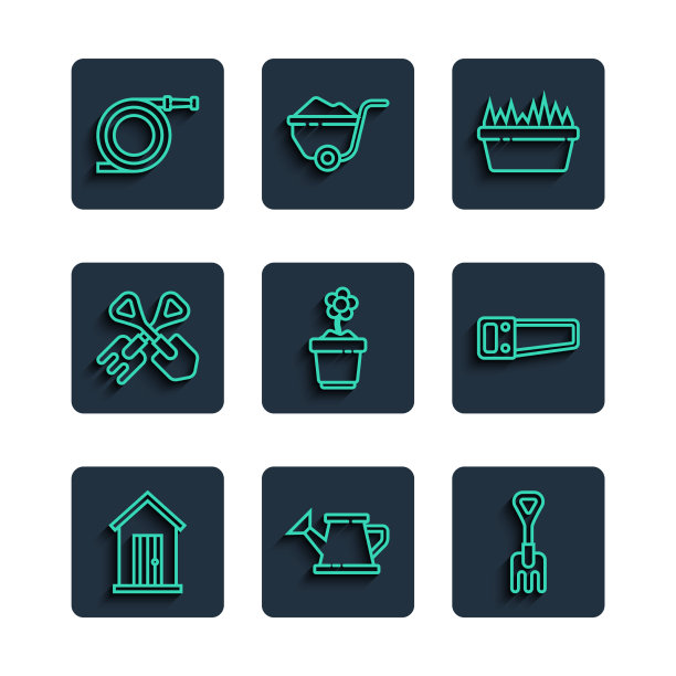 集线农家喷壶花园耙图片下载