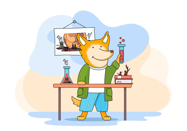 老师正在讲解这个题目。在学校给动物上化学课。工厂的影响图片下载