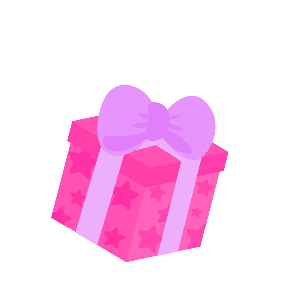 彩带装饰的礼盒图片下载