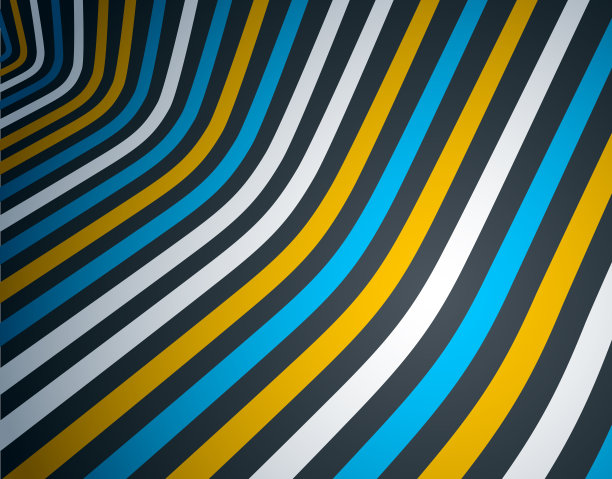 三维抽象线条透视矢量背景，现代潮流设计元素，广告海报横幅和封面的酷风格布局，复古模板。图片下载