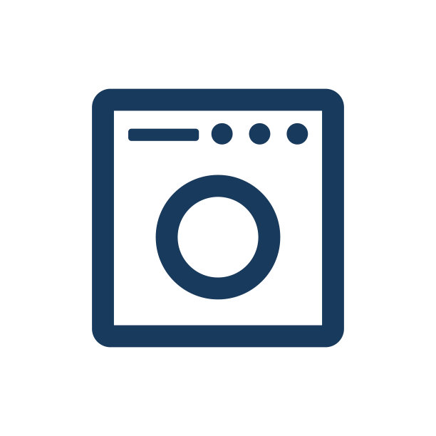 广场洗衣机。洗衣或垫圈。向量。图片下载