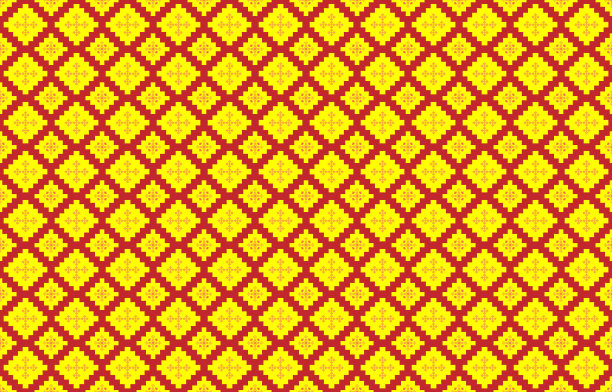 抽象几何图案和部落图案，运用当地的织物图案设计，设计灵感来源于土著部落。无缝几何矢量插图图片下载