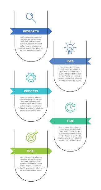 垂直信息图形设计与图标和3个选项或步骤。细线。信息图的业务概念。可用于信息图形、流程图、演示文稿、移动网站、印刷材料。图片下载