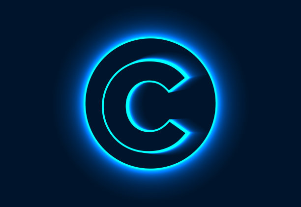 首字母字母字母在一个霓虹灯圈图片下载