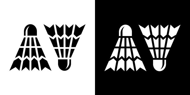 羽毛球羽毛球图标图片下载