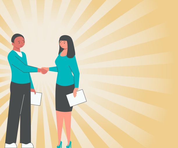 合作伙伴摇晃签约合同解锁新图片下载