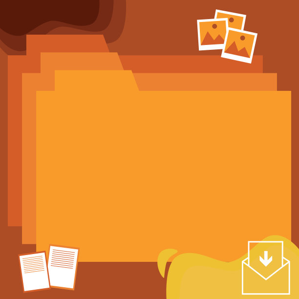 桌面文件夹内的网页浏览器显示最近图片下载