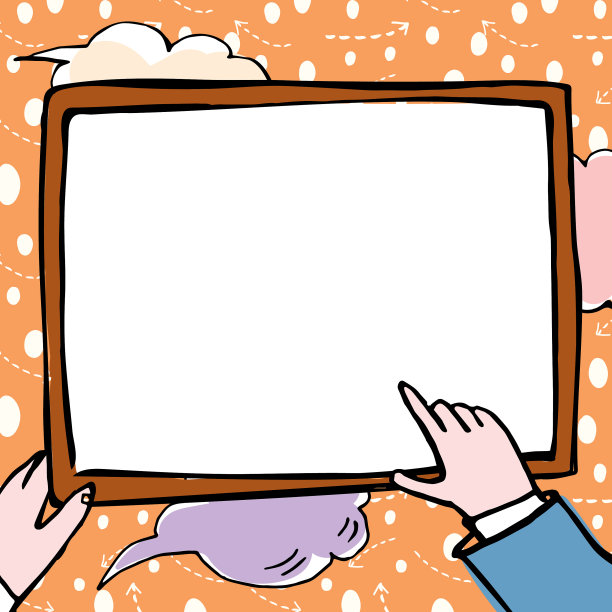 手拿着纸，展示周围的新想法图片下载