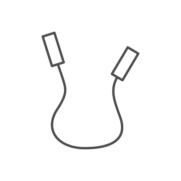 跳绳线轮廓图标图片下载