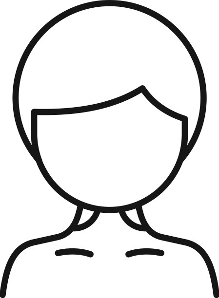 女人扁桃体炎图标轮廓嘴图片下载