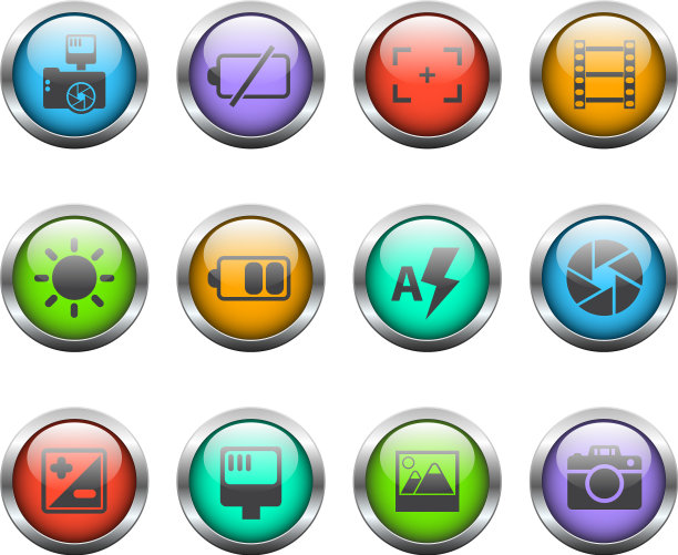 摄影图标设置图片下载