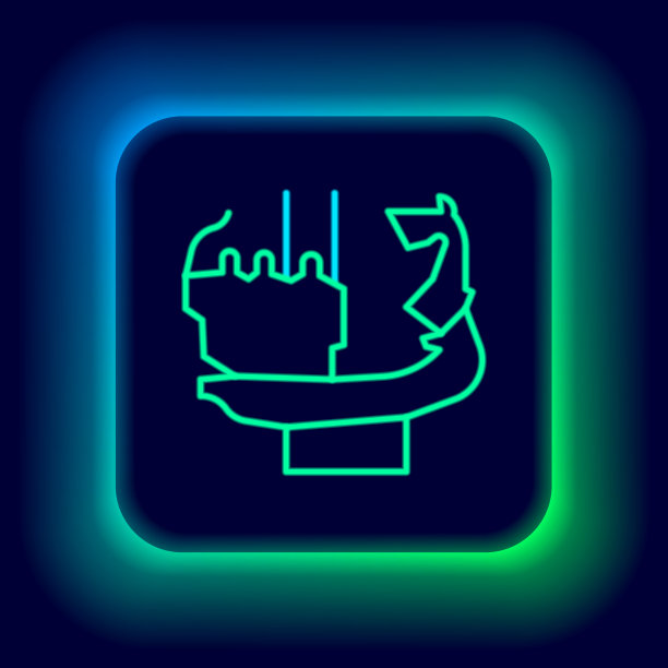 基辅开国元勋的霓虹灯纪念碑图片下载