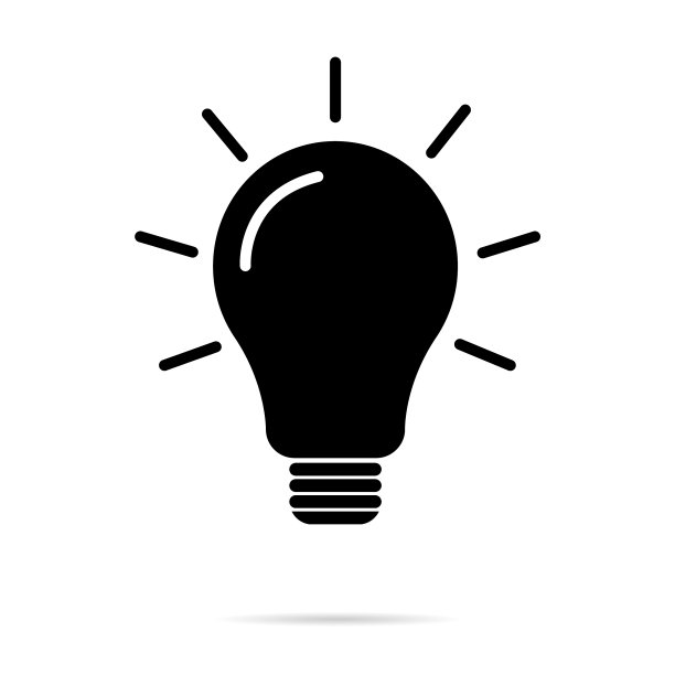 灯泡图标灯泡能量符号电图片下载