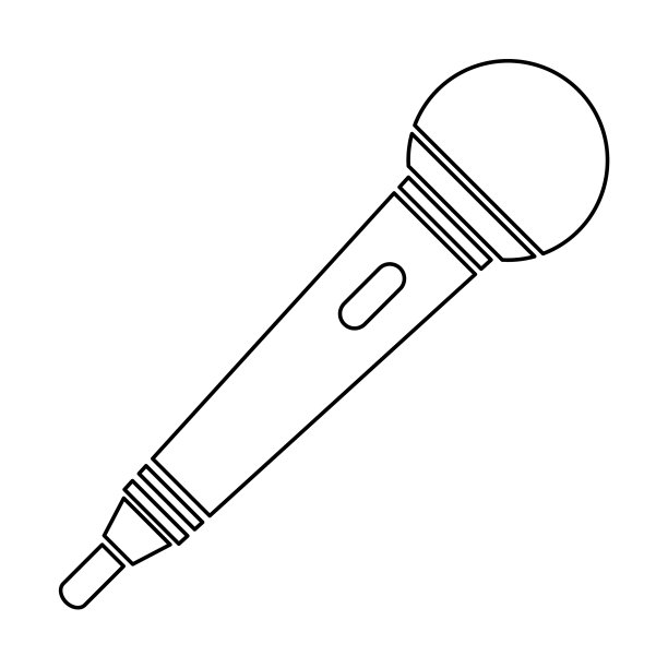 麦克风图标音频语音符号记录图片下载