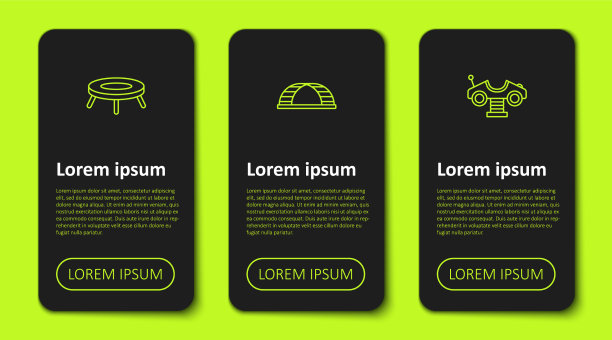 设置跳绳蹦床、单杠和秋千图片下载