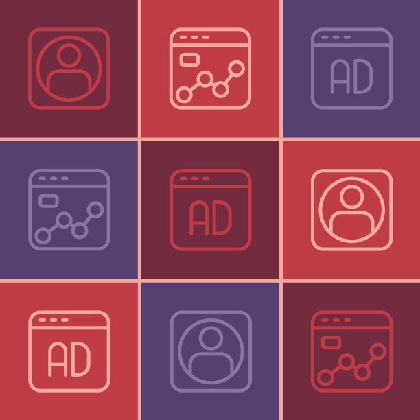 设置行创建帐户屏幕广告和图片下载