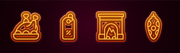 定线烤火鸡或鸡肉折扣图片下载