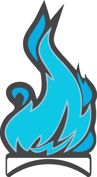 蓝色火焰的颜色图片下载