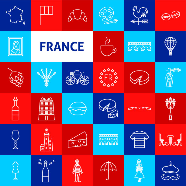 法国行图标图片下载