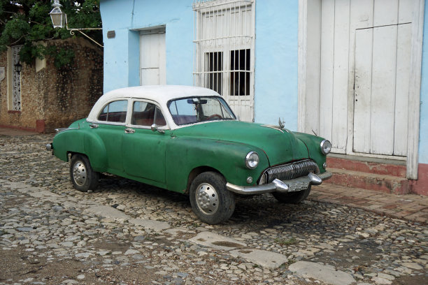 古巴经典车图片下载