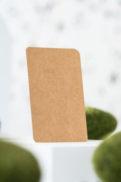 牛皮纸白色几何底座水磨石背景与夏天的阳光和苔藓岩石图片下载