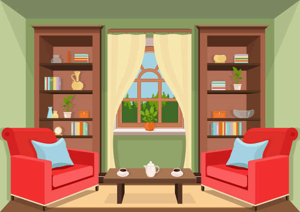 室内有壁炉图片下载