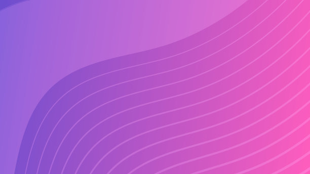 现代彩色梯度背景与波浪图片下载