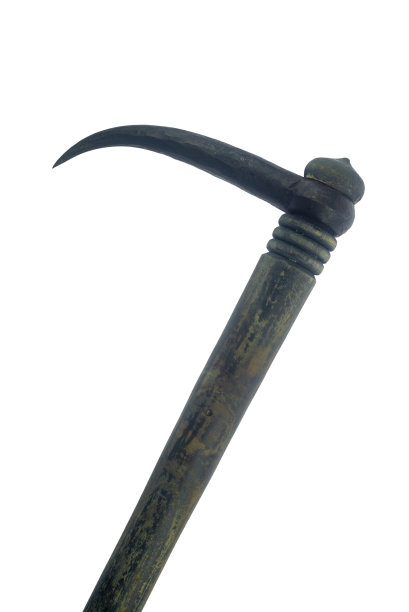 大象钩。用来控制大象隔离在白色背景上的设备图片下载