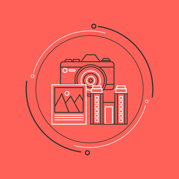 摄影细线插图图片下载