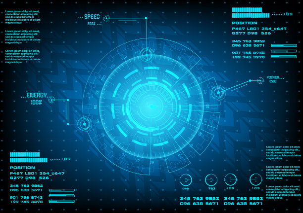 数字模式抽象背景图片下载