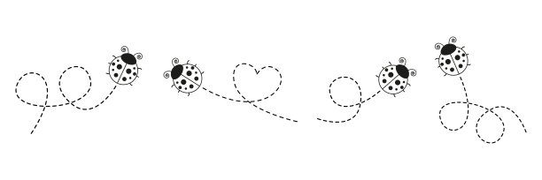 瓢虫飞集。图片下载