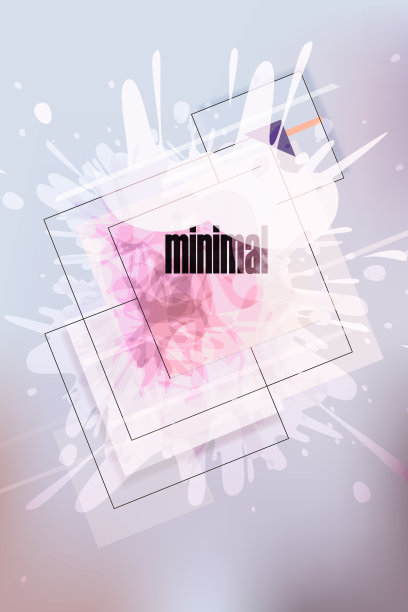 艺术色彩丰富的框架与不同的元素超过黑暗，矢量抽象的背景艺术风格明亮闪亮的颜色，几何设计。图片下载