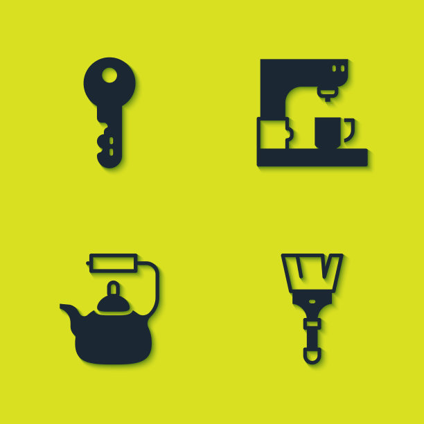 安装有把手的油漆刷壶图片下载