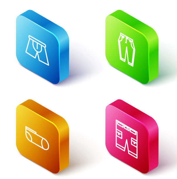 设等距线男士运动内裤裤图片下载