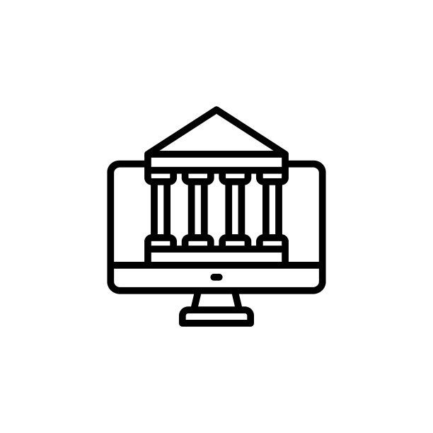 银行存款矢量图标图片下载