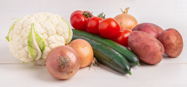 时令蔬菜，健康饮食。图片下载