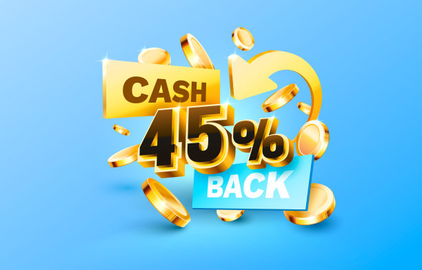 现金退款服务，财务付款标签。向量图片下载