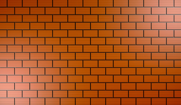 砖墙背景的3d渲染。数字图像说明。图片下载