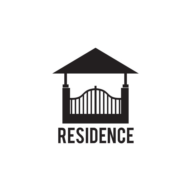 房地产及建筑围栏标志设计图片下载