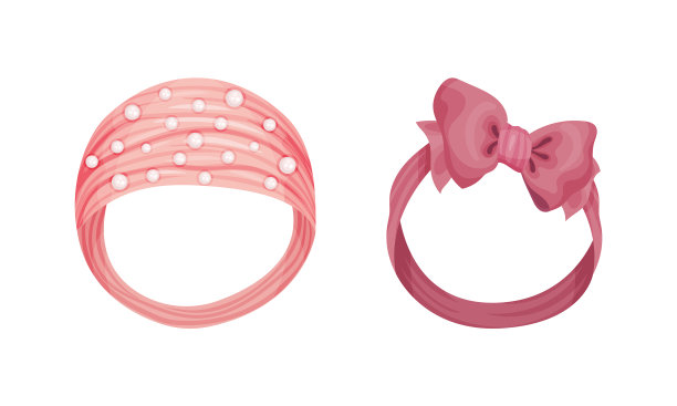 适合时尚发型的发饰图片下载