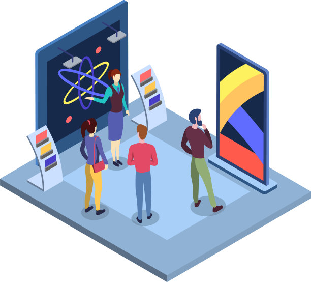 科学博物馆等距科学展图片下载