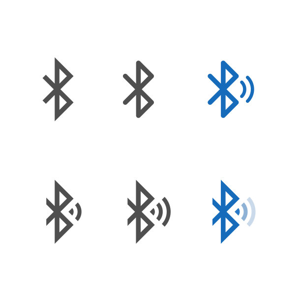 蓝牙图标设置隔离连接标志图片下载