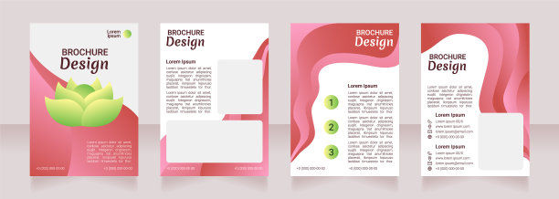 禅宗空白小册子设计图片下载