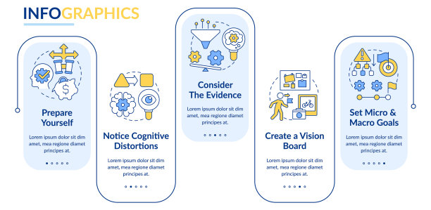 适应性提示矩形信息图模板图片下载
