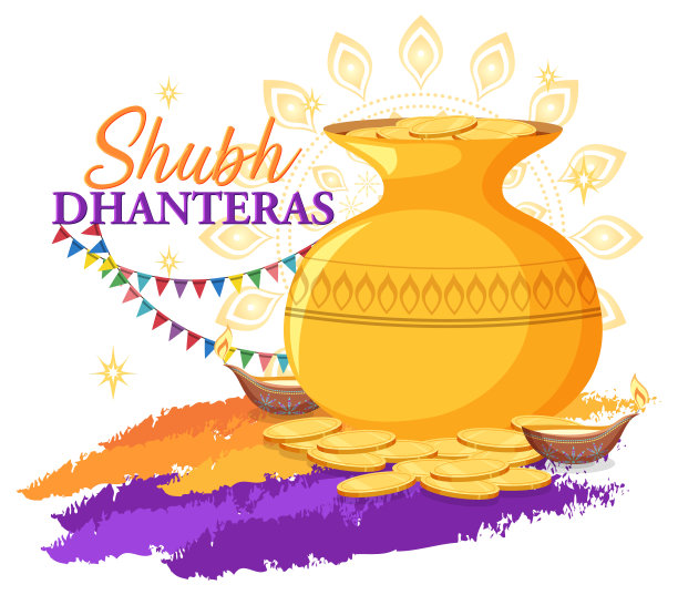 印度教Shubh Dhanteras日图标图片下载
